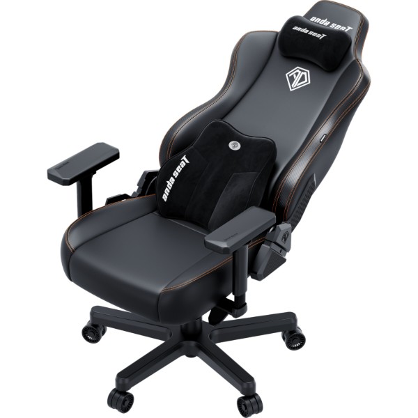 Фото - Крісло для геймерів Anda Seat Kaiser 3E XL Black PVC (AD23YC-XL-08-B-PV/C-B01)