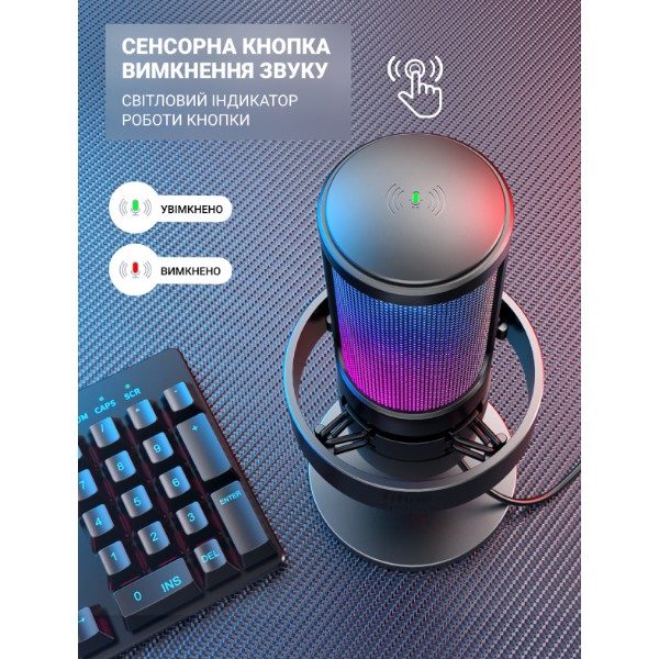 Фото - Микрофон для компьютера проводной Fifine A8