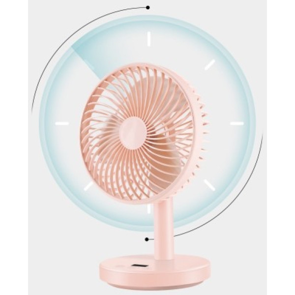 Фото - Вентилятор настільний Jile Desktop small fan 01 Pink (1146684)
