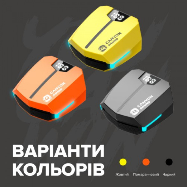 Фото - Навушники вкладиші бездротові TWS Canyon CND-GTWS2B