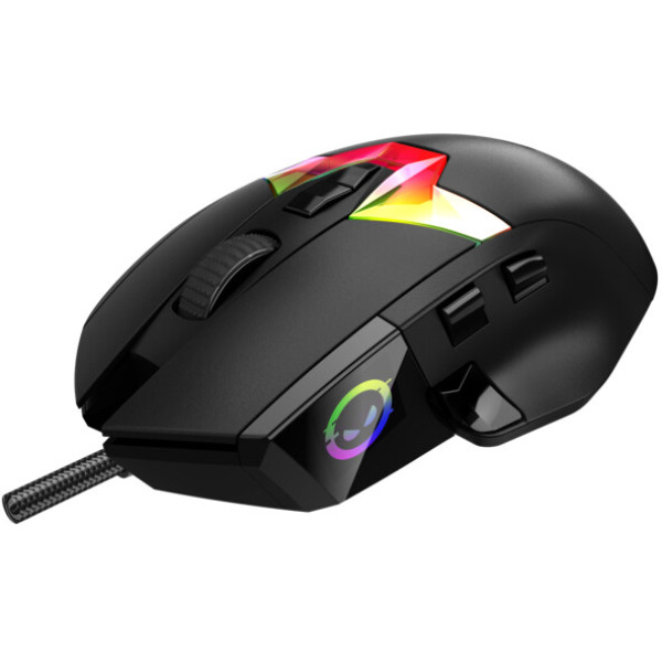 Фото - Мышь проводная игровая Lorgar MSP80 Wired Gaming Mouse Pro Black (LRG-MSP80-BK)