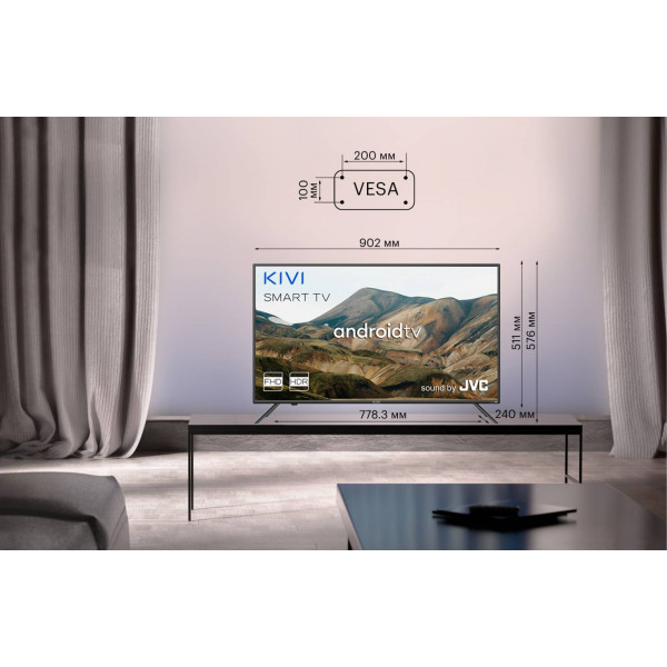 Фото - Телевізор KIVI 40F740LB