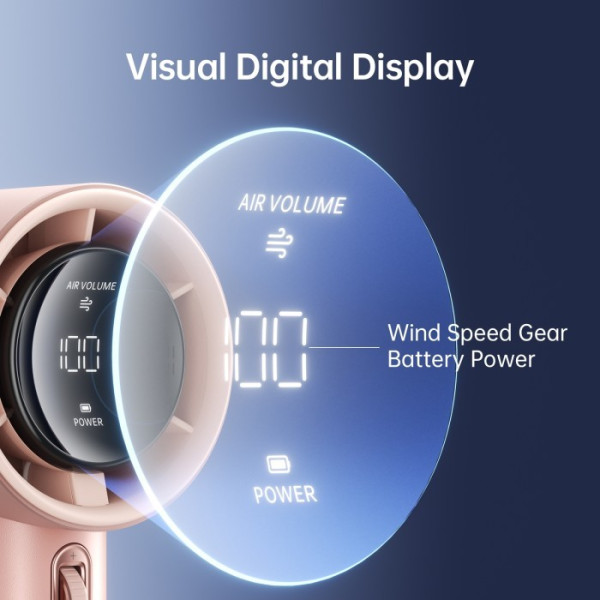 Фото - Вентилятор портативный Jisulife Handheld Fan Pro1 Pink