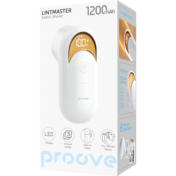 Фото - Тример для тканини Proove LintMaster white (FSPL02000002)