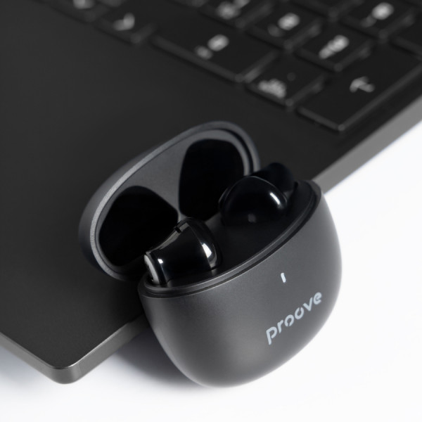 Фото - Навушники вкладиші бездротові TWS Proove Intro TWS (APP) Black (TWYP53002201)