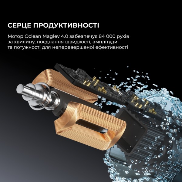 Фото - Зубна щітка електрична Oclean X Pro 20 Electric Toothbrush Green (6970810556902)