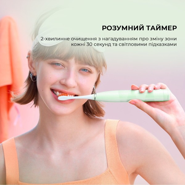 Фото - Зубна щітка електрична Oclean Flow S Electric Toothbrush Black (6970810557343)