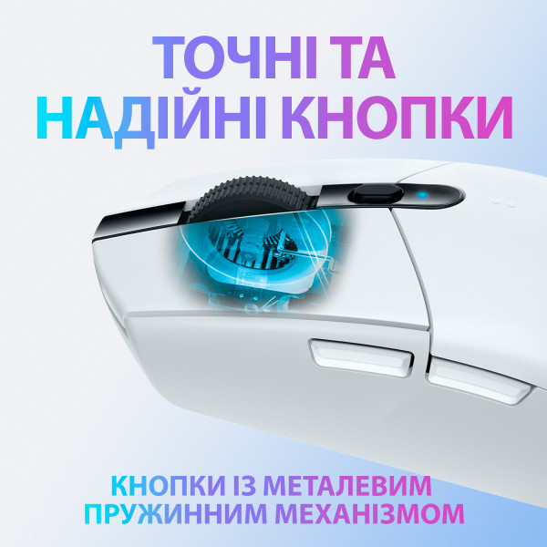 Фото - Мышь беспроводная игровая Logitech G305 USB White (910-005291)