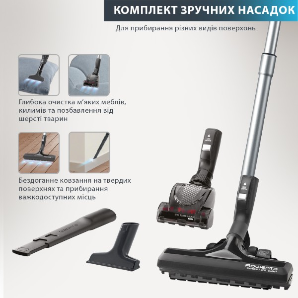 Фото - Уцінка - Пилосос для сухого прибирання без мішка Rowenta RO7260EA #
