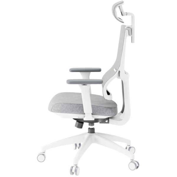 Фото - Крісло офісне OfficePro Elegant (OC600-W-LG-LG) White/Light Gray