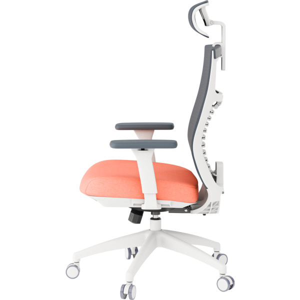 Фото - Крісло офісне OfficePro Balance (OC550-W-DG-OR) White/Dark Gray/Orange