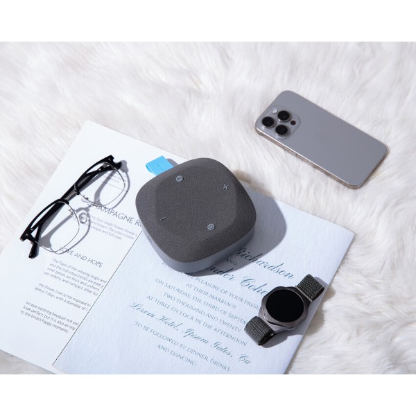 Фото - Портативна акустика Canyon HEXAGON 10 TWS 8W IPX5 Grey Blue (CNE-CBTSP10GB)