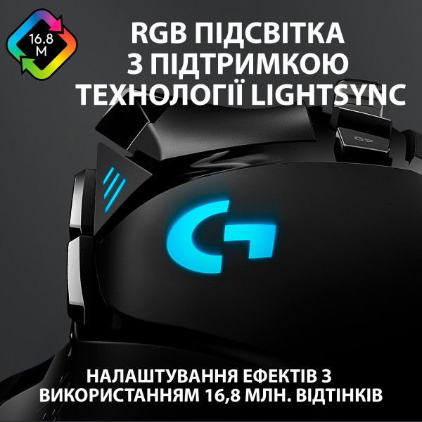 Фото - Мышь проводная игровая Logitech G502 Hero High Performance Gaming (910-005470)
