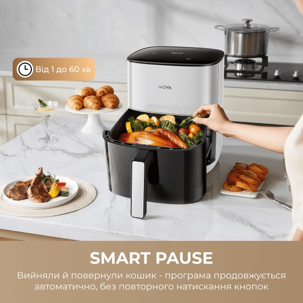 Фото - Мультипіч Mova AeroChef FD10s Pro White (VFF12A-WH-S)