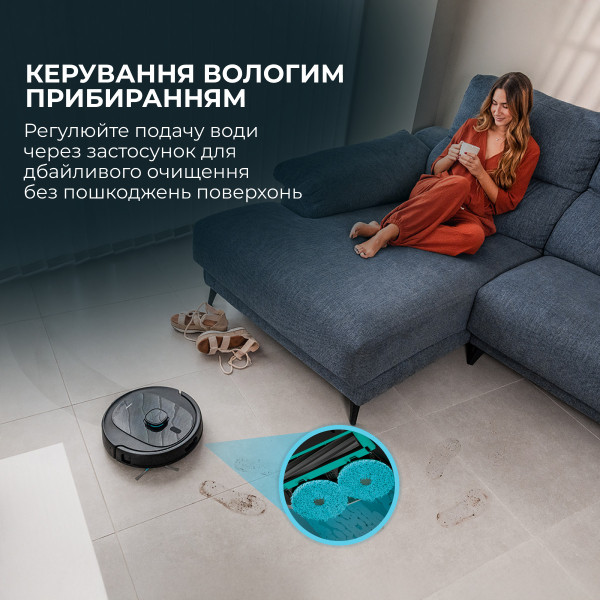 Фото - Робот-пылесос моющий Cecotec Conga 9590 Spin Revolution Ultra Power Home (A01_EU01_100146)