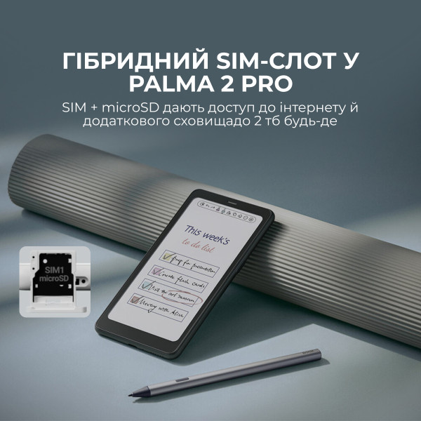 Фото - Електронна книга BOOX Palma 2 Pro Black
