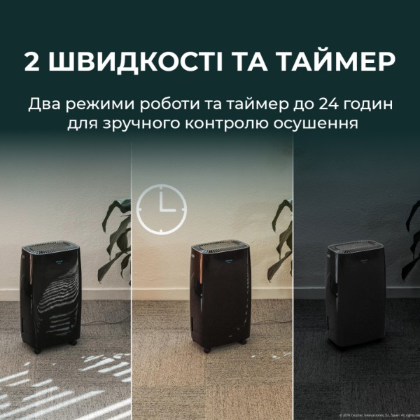 Фото - Осушувач повітря Cecotec Dehumidifier BigDry4000 Expert Black (CCTC-05607)