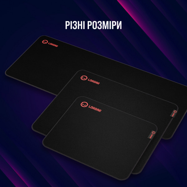 Фото - Килимок для миші ігровий Lorgar Main 325 Gaming (LRG-GMP325)