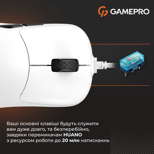 Фото - Миша дротова ігрова GamePro GM690W