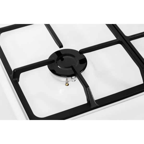 Фото - Плита газова Greta 1470-ГЭ/09А Біла (чавунна решітка)