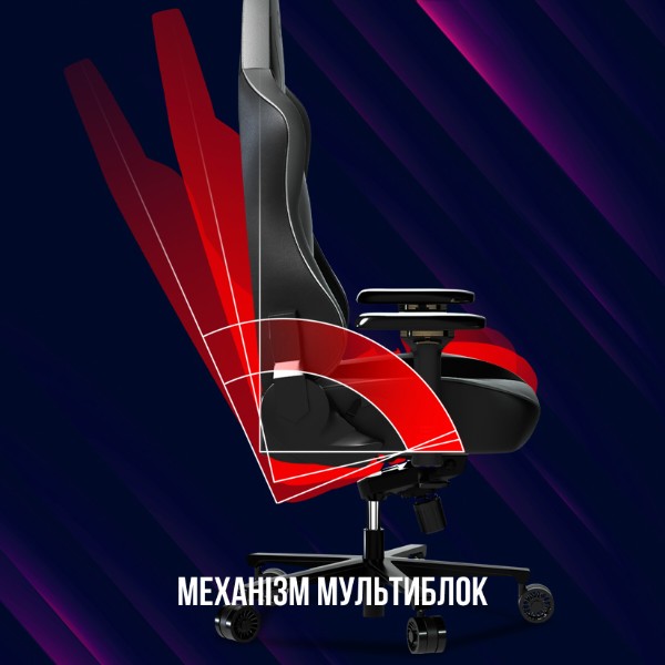 Фото - Кресло для геймеров Lorgar Base 311  Black White (LRG-CHR311BW)