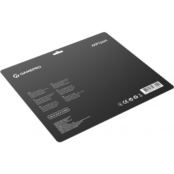 Фото - Коврик для мыши игровой GamePro MP126H Black