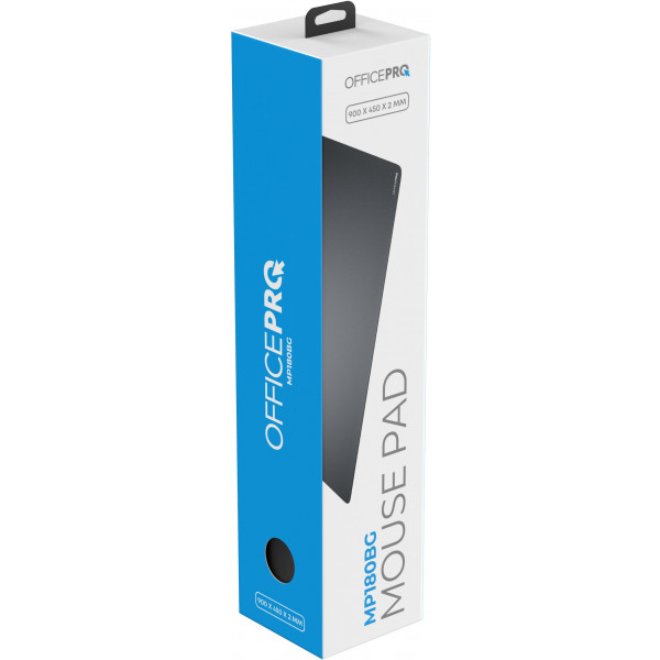 Фото - Килимок для миші OfficePro MP180BG Black/Gray