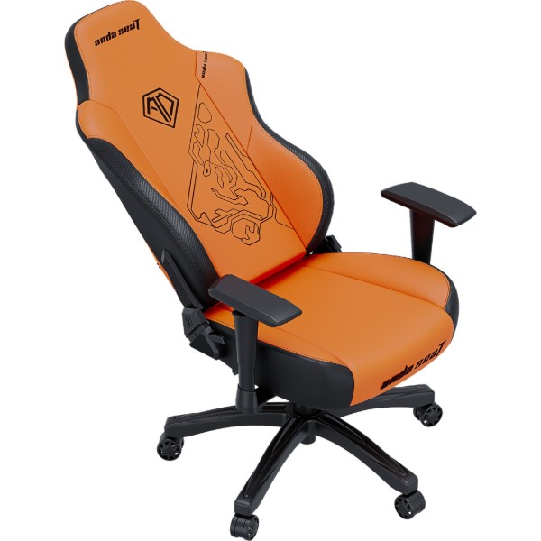 Фото - Крісло для геймерів Anda Seat Phantom 3 Tiger edition Orange PVC Size L (AD18Y-14-OB-PV/C)