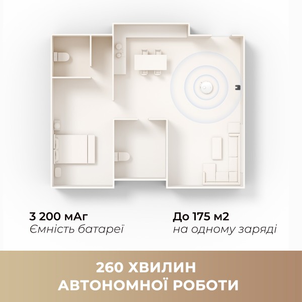 Фото - Робот-пылесос моющий Mova E20 (RLE22GA)
