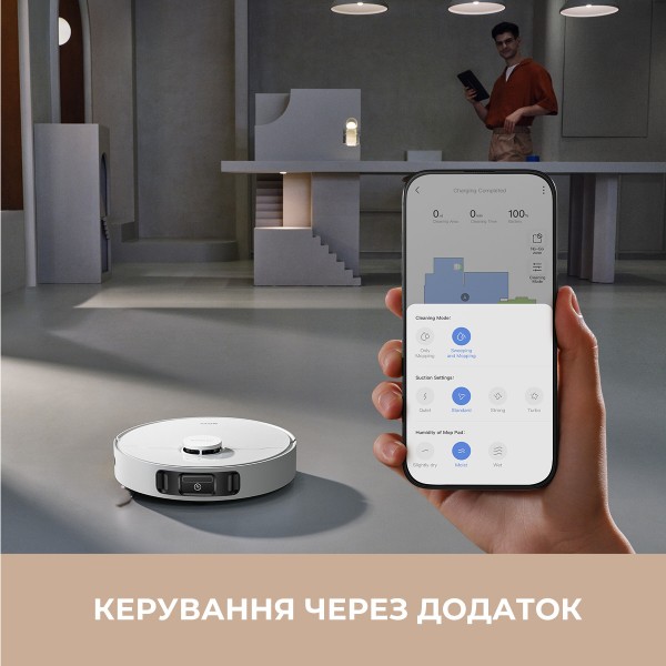 Фото - Робот-пилосос миючий Mova E30 Ultra (RLE51SE)