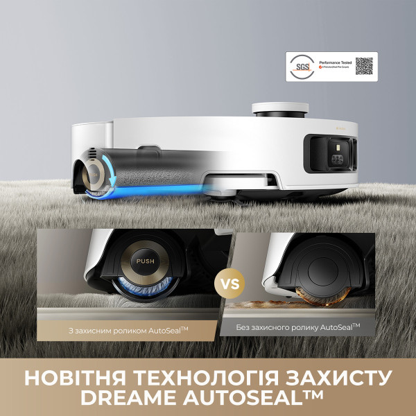 Фото - Робот-пилосос миючий Dreame Aqua 10 Roller White (RLH31CE-wh)