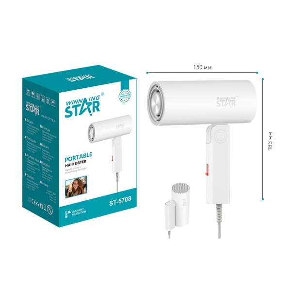 Фото - Фен WinningStar White (WNNGS-ST-5708-WH)