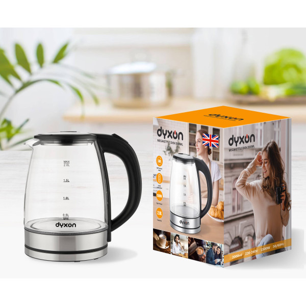 Фото - Уцінка - Електричний чайник Dyxon MEGAKETTLE DXN-2000ML Silver (DXNWMGKTL2000S)