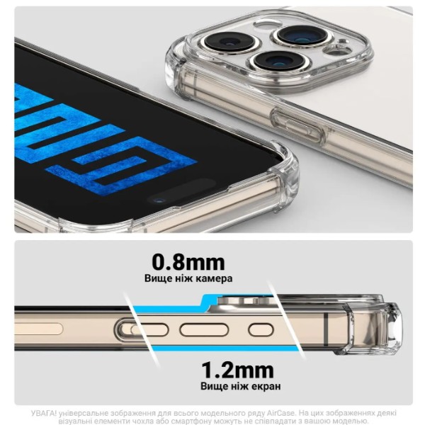 Фото - Чехол для смартфона Armorstandart Air Force for Samsung A18 4G / A17 4G Camera cover Clear (ARM92502)