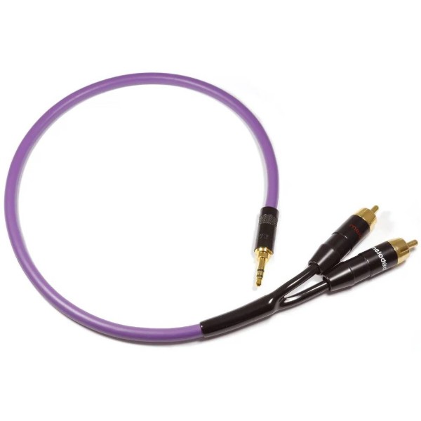 Фото - Кабель 3.5 мм - RCA Melodika 2xRCA length 0.5m (MDMJ2R05)