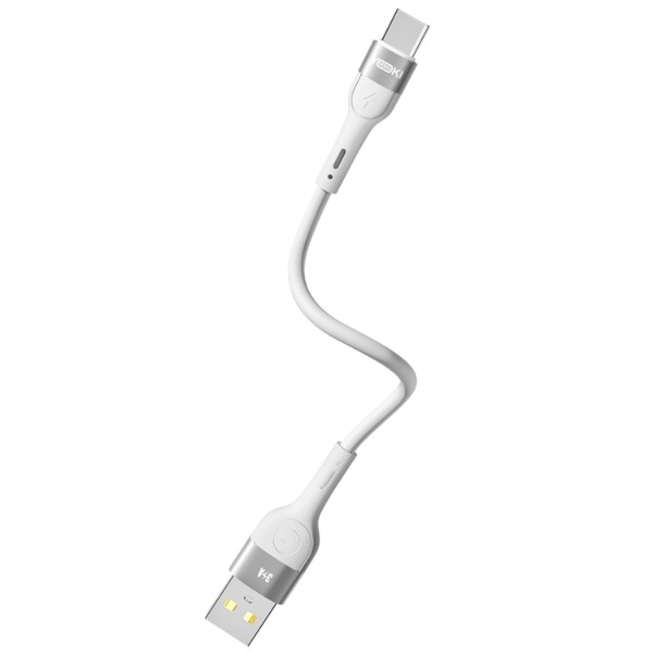 Фото - Кабель YOKI EXTRA Type-C 3A 0.25m White (YK-EX11)