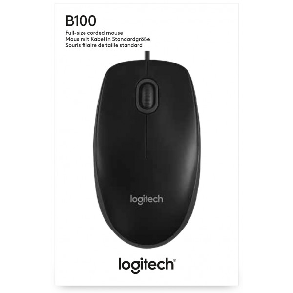 Фото - Миша дротова Logitech B100 (910-003357)