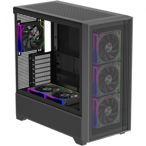 Фото - Корпусний вентилятор Xilence GAMING XPF360R.ARGB PWM REVERSE 3х120mm (XF073)