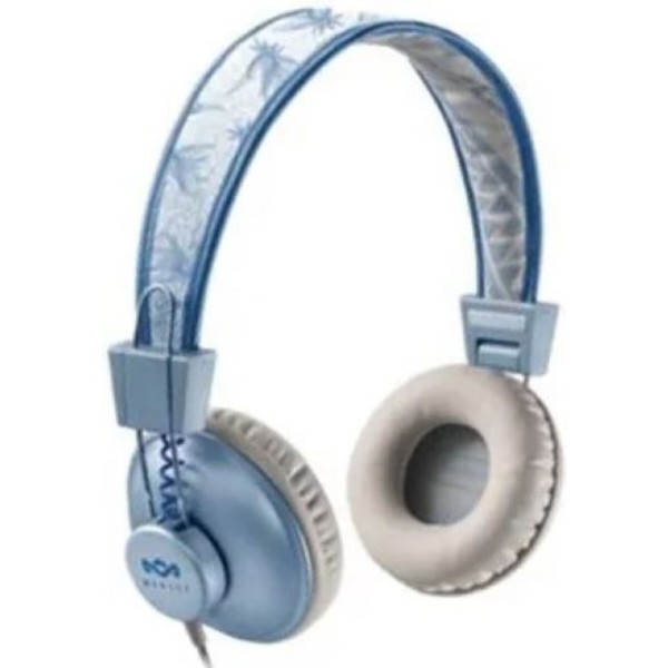 Фото - Наушники накладные проводные Marley Positive Vibration Blue (EM-JH011-BH)