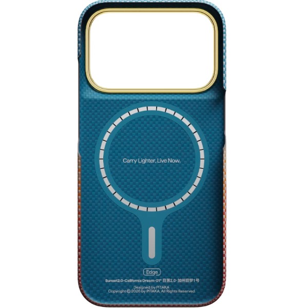 Фото - Чехол для смартфона Pitaka Edge Ultra-Slim Case California Dream-01 for iPhone 18 Pro Max/17 Pro Max (KI1806PM)