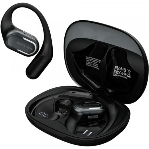Фото - Наушники вкладыши беспроводные TWS Blackview AirBuds 300 Obsidian Black (6931548325826)