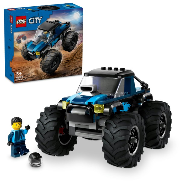 Фото - Конструктор LEGO City Синий грузовик-монстр (60402)