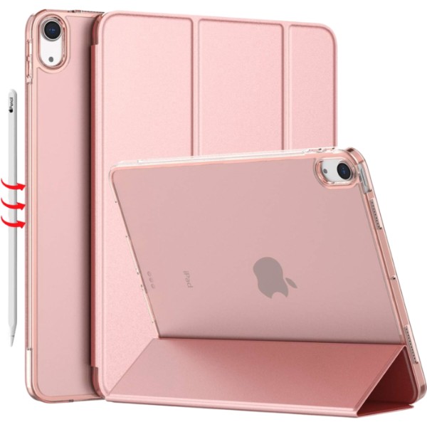 Фото - Чехол для планшета BeCover Tri Fold Hard for Apple iPad Air (4/5) 2020/2022 10.9'' Pink (709664)