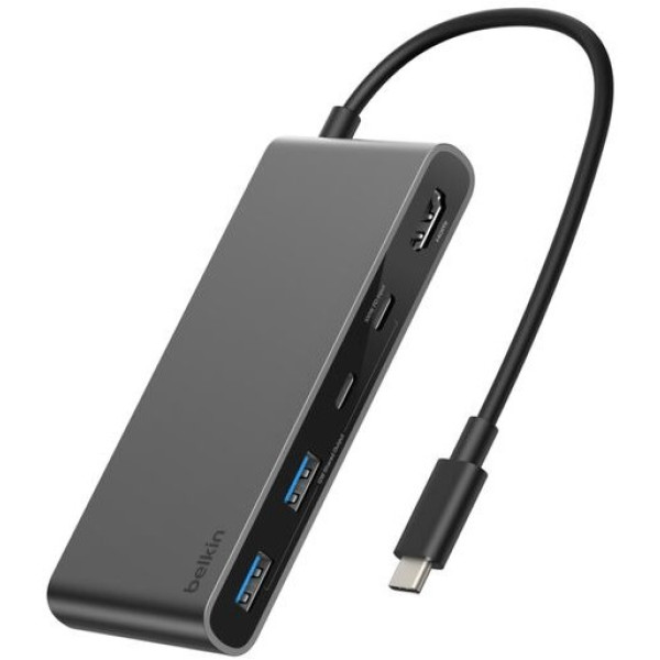 Фото - Хаб USB Belkin USB-C 7в1 Multiport Dock (AVC023HQSGY)