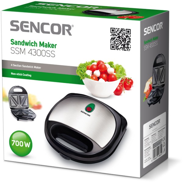 Фото - Бутербродница Sencor SSM4300SS