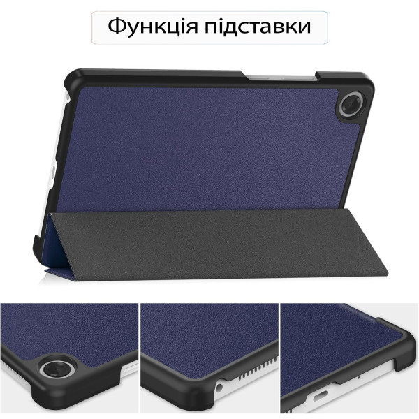 Фото - Чохол для планшета BeCover Smart Case for Lenovo Tab One/Tab K9 8.7" 2025 (TB305XU/FU) Deep Blue (713745)