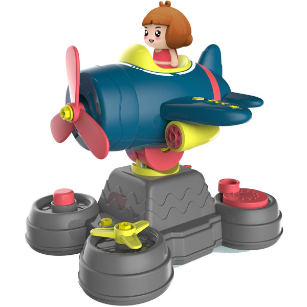 Фото - Ігровий набір Jiehui Toys Конструктор Парк атракціонів Літак розбирається (1107) Фото - Ігровий набір Jiehui Toys Конструктор Парк атракціонів Літак розбирається (1107)