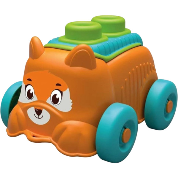 Фото - Базовий ігровий транспорт для малюка Clementoni Sensory Puppy серія Soft Clemmy лисиця (17904.10)