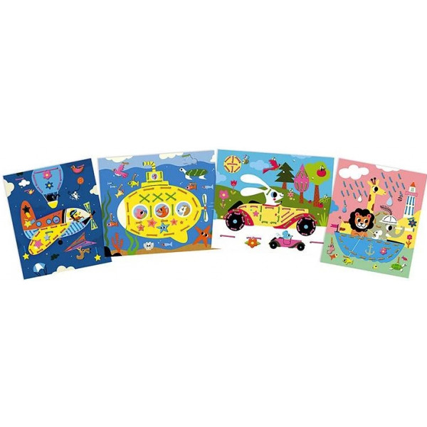 Фото - Настільна гра (3-4 роки) Janod Пригоди (J07813)