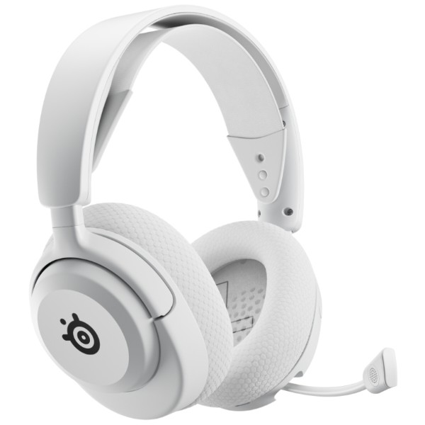 Фото - Гарнітура бездротова ігрова SteelSeries Arctis Nova 5X White (61677)